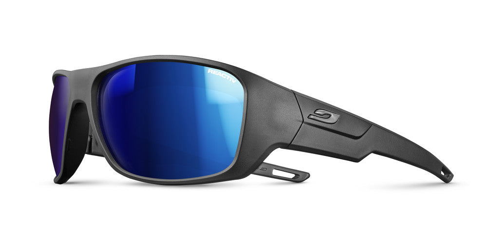 Julbo Rookie 2 Kinder-Sportbrille – Schwarz – REACTIV 2-4 – Frontansicht