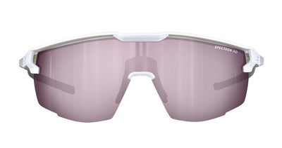 Julbo Ultimate Sportbrille – Weiß / Hellgrau – Spectron HD 3 – Detailansicht