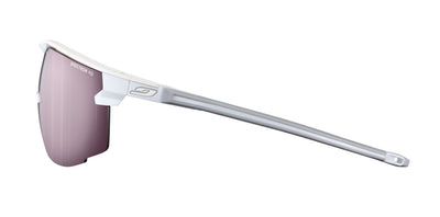 Julbo Ultimate Sportbrille – Weiß / Hellgrau – Spectron HD 3 – Seitenansicht