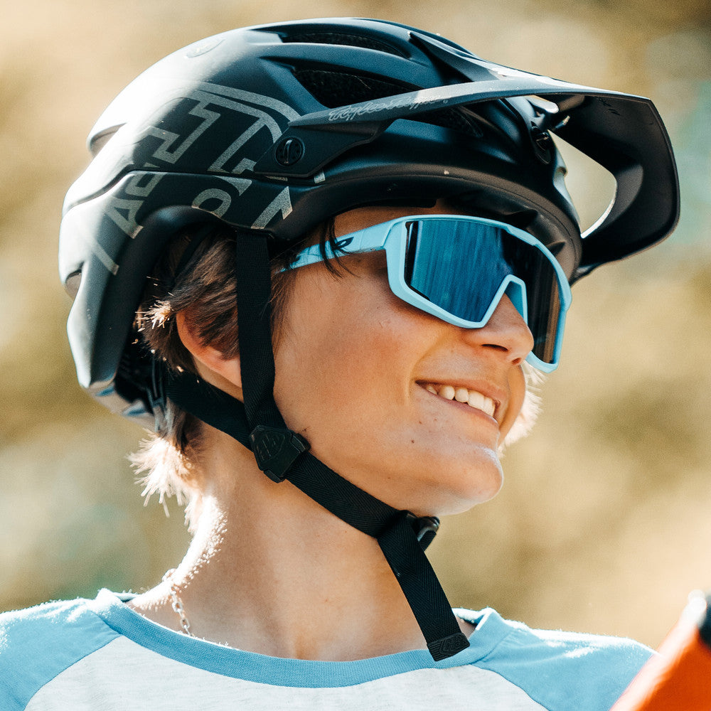 Julbo Fury Junior Kinder-Sportbrille – Blau – Spectron 3 – Detailansicht