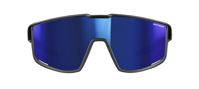 Julbo Fury Junior Kinder-Sportbrille – Schwarz – Spectron 3 (Flash Blau) – Detailansicht