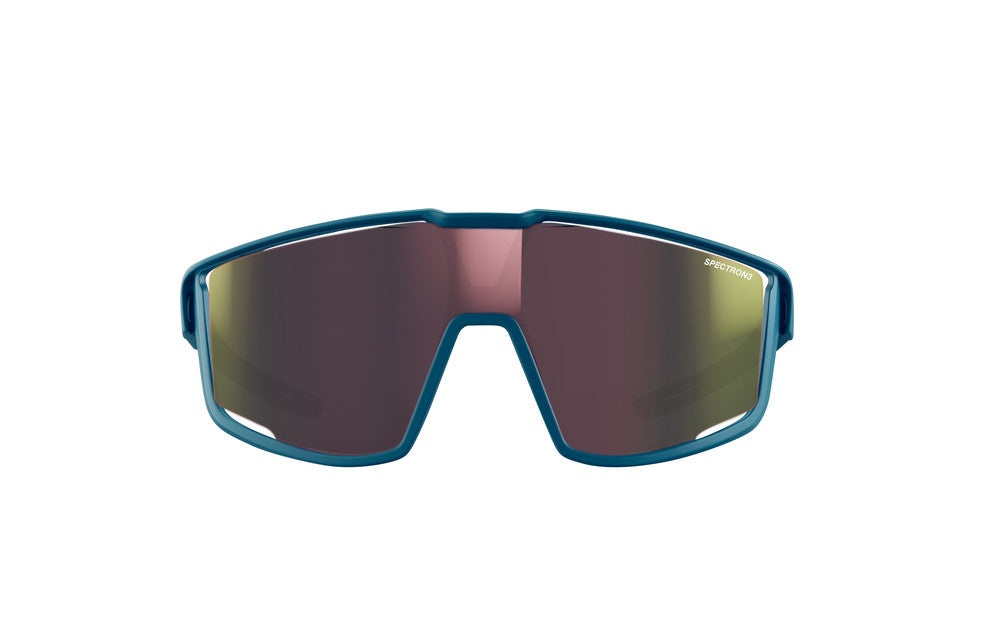 Julbo Fury Junior Kinder-Sportbrille – Entenblau Matt – Spectron 3 – Detailansicht