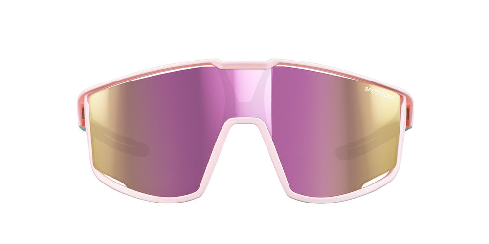 Julbo Fury Junior Kinder-Sportbrille – Pastellrosa / Pastellblau – Spectron 3 – Detailansicht