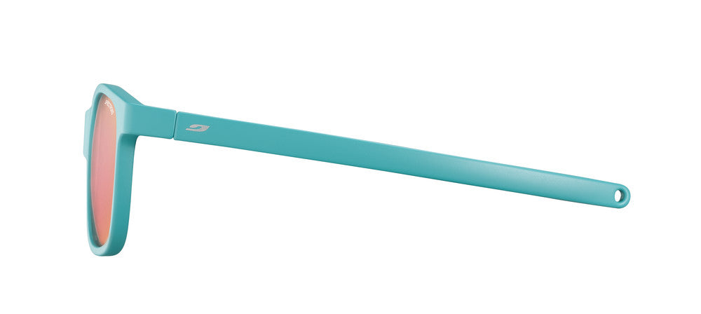 Julbo Turn 2 Kindersonnenbrille – Matt Türkis Blau – Spectron 3 – Seitenansicht