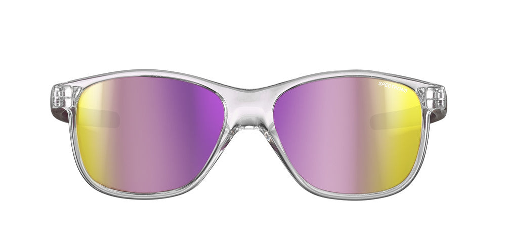 Julbo Turn 2 Kindersonnenbrille – Kristall / Violett Durchscheinend Matt – Spectron 3 – Detailansicht