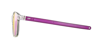 Julbo Turn 2 Kindersonnenbrille – Kristall / Violett Durchscheinend Matt – Spectron 3 – Seitenansicht