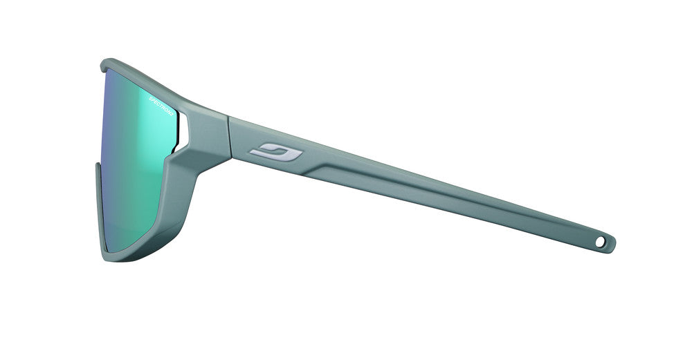 Julbo Fury Mini Kinder-Sportbrille – Olivgrün – Spectron 3 – Seitenansicht