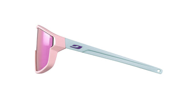 Julbo Fury Mini Kinder-Sportbrille – Pastellrosa / Pastellblau – Spectron 3 – Seitenansicht