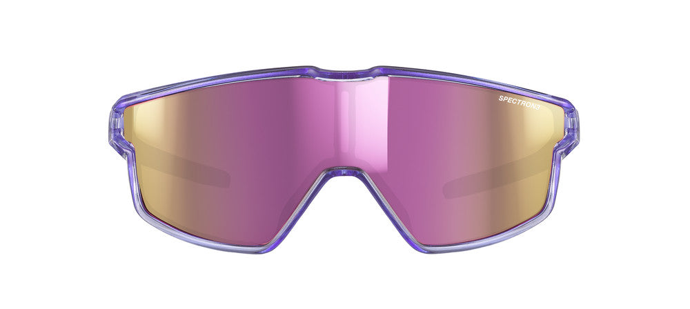 Julbo Fury Mini Kinder-Sportbrille – Lila / Lila Matt – Spectron 3 – Detailansicht