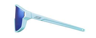 Julbo Fury Mini Kinder-Sportbrille – Pastellblau – Spectron 3 – Seitenansicht