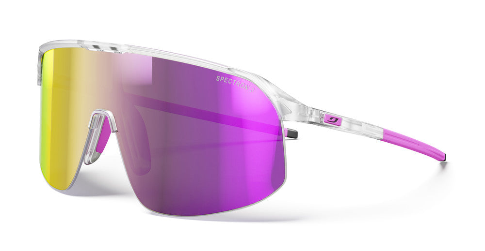 Julbo Density Sportbrille – Kristall / Rosa – Spectron 3 – Frontansicht