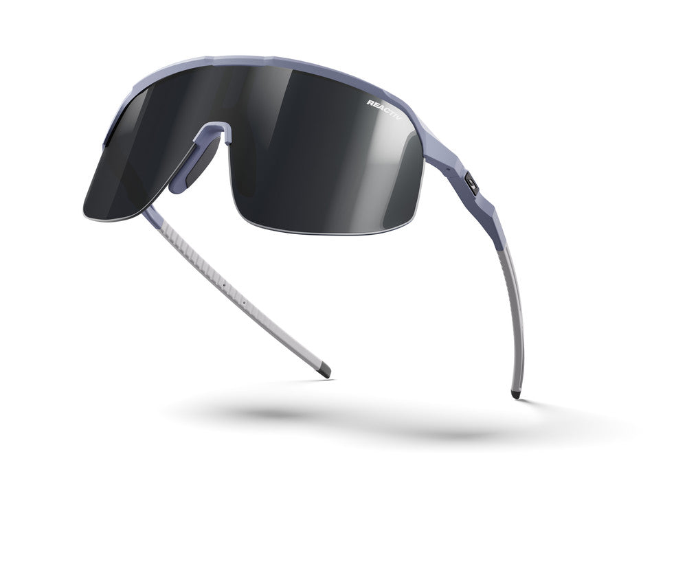 Julbo Density Sportbrille – Violett / Hellgrau – REACTIV 0-3 – Detailansicht