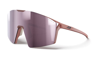 Julbo Edge Sportbrille – Dunkelrosa / Grau – Spectron HD 3 – Frontansicht