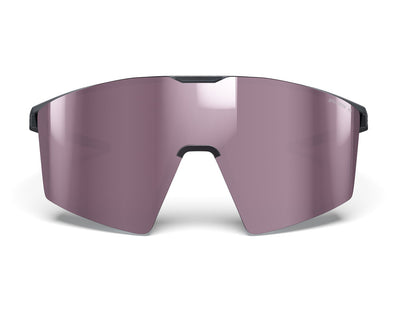 Julbo Edge Sportbrille – Dunkelgrau / Chromgrau – Spectron HD 3 – Seitenansicht