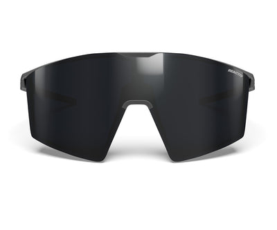 Julbo Edge Sportbrille – Schwarz Matt / Schwarz – REACTIV 0-3 – Seitenansicht