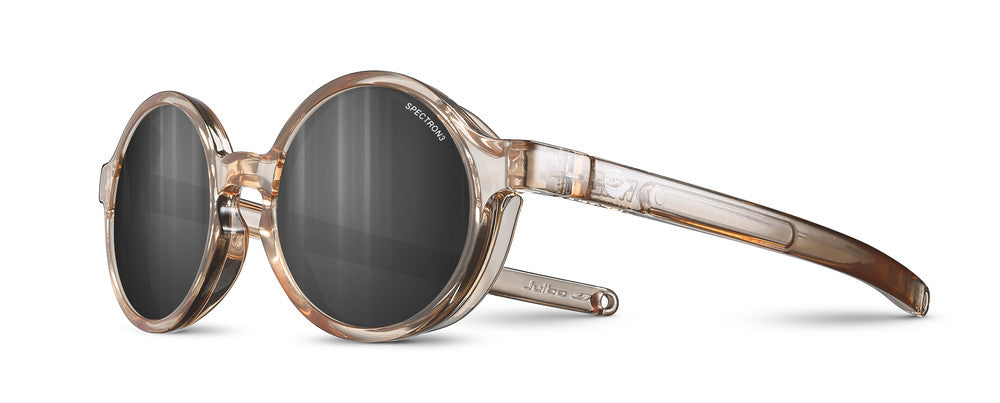 Julbo Walk Kindersonnenbrille – Hellrosa Glänzend – Spectron 3 – Frontansicht