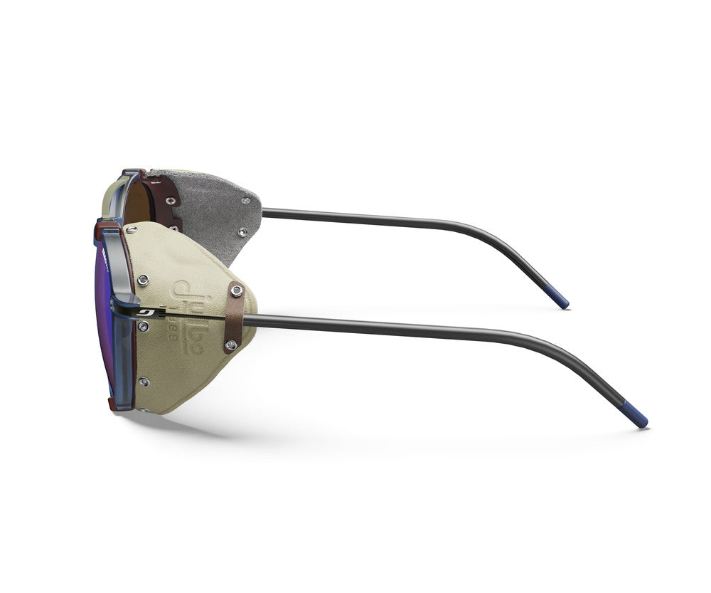 Julbo Legacy Sonnenbrille – Blau / Beige / Schwarz – REACTIV 2-4 – Detailansicht