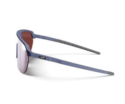 Julbo Frequency Sportbrille – Dunkelviolett / Dunkelgrau – Spectron HD 3 – Detailansicht