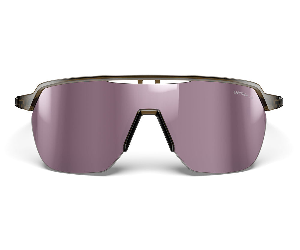 Julbo Frequency Sportbrille – Braun / Schwarz – Spectron HD 3 – Seitenansicht