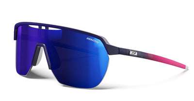 Julbo Frequency Sportbrille – Violett / Rosa – REACTIV 1-3 High Contrast – Frontansicht