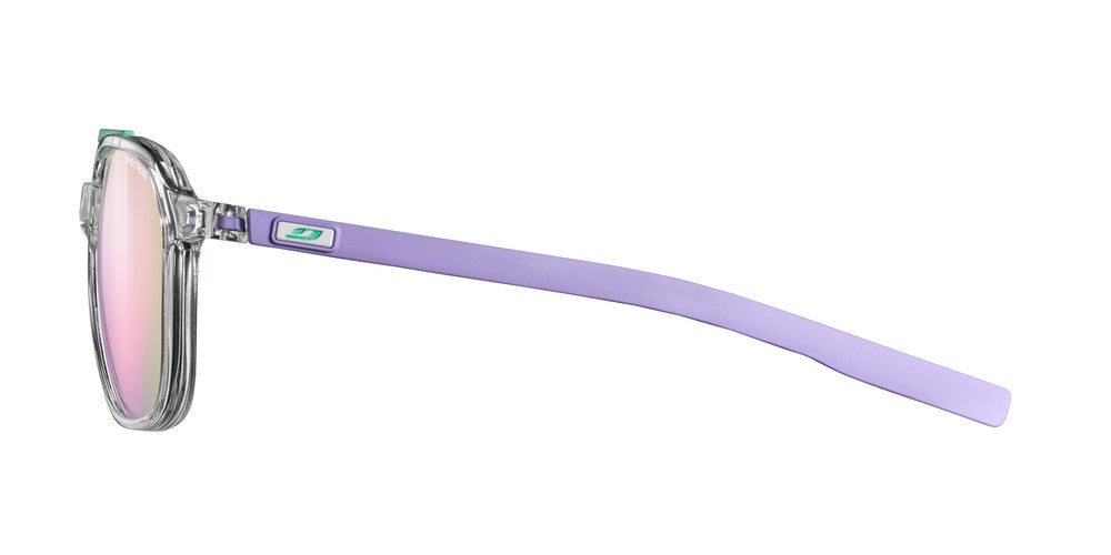 Julbo Slack Sonnenbrille – Kristall / Violett – Spectron 3 – Seitenansicht