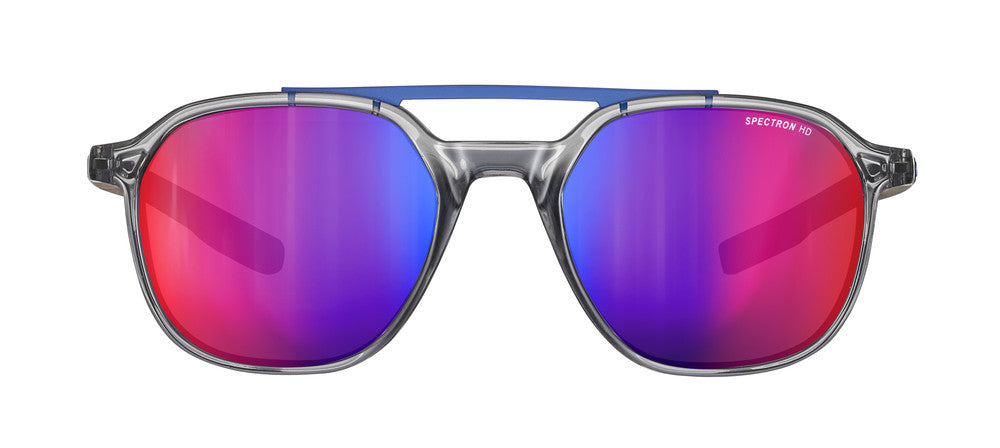 Julbo Slack Sonnenbrille – Grau / Dunkelblau / Schwarz – Spectron HD 3 – Detailansicht