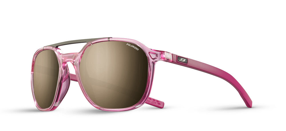 Julbo Slack Sonnenbrille – Himbeere / Himbeere Matt – Spectron 3 Polarized – Frontansicht