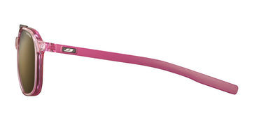 Julbo Slack Sonnenbrille – Himbeere / Himbeere Matt – Spectron 3 Polarized – Seitenansicht