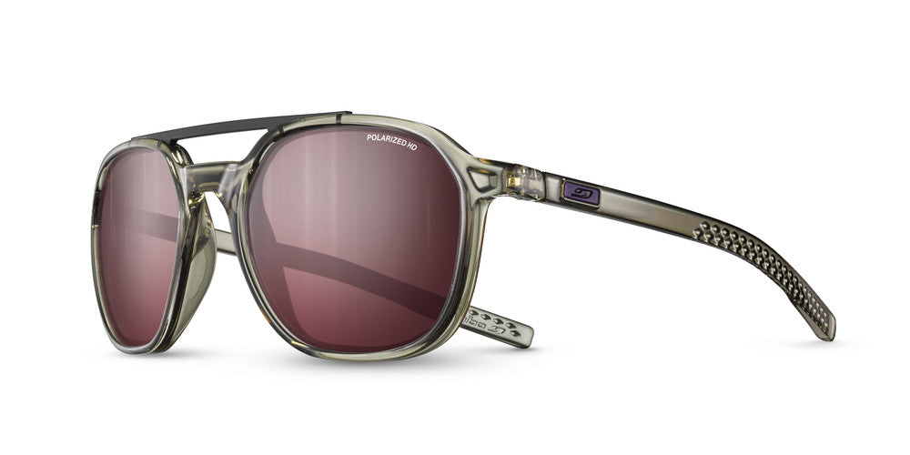 Julbo Slack Sonnenbrille – Grün Army / Schwarz – Spectron HD 3 Polarized – Frontansicht