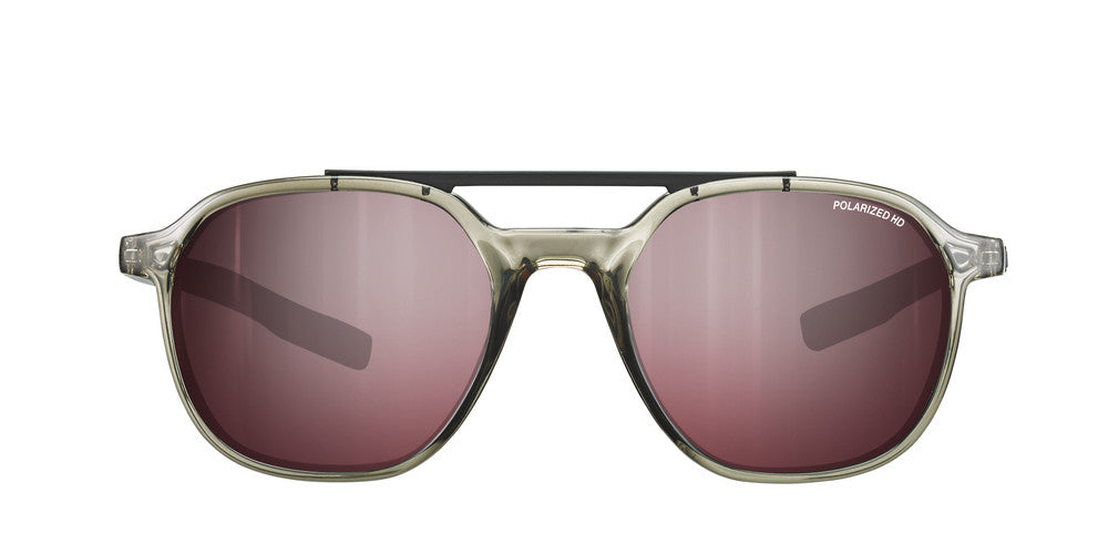 Julbo Slack Sonnenbrille – Grün Army / Schwarz – Spectron HD 3 Polarized – Detailansicht
