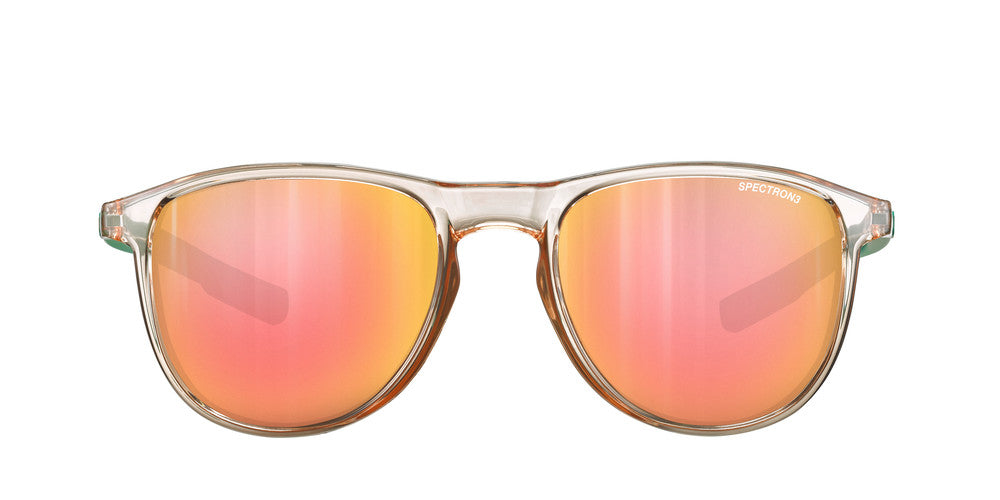 Julbo Canyon Sonnenbrille – Hellrosa / Grün – Spectron 3 – Detailansicht