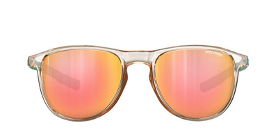Julbo Canyon Sonnenbrille – Hellrosa / Grün – Spectron 3 – Detailansicht