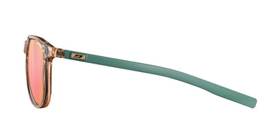 Julbo Canyon Sonnenbrille – Hellrosa / Grün – Spectron 3 – Seitenansicht