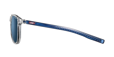 Julbo Canyon Sonnenbrille – Kristall / Blau Durchscheinend – Spectron 3 Polarized – Seitenansicht