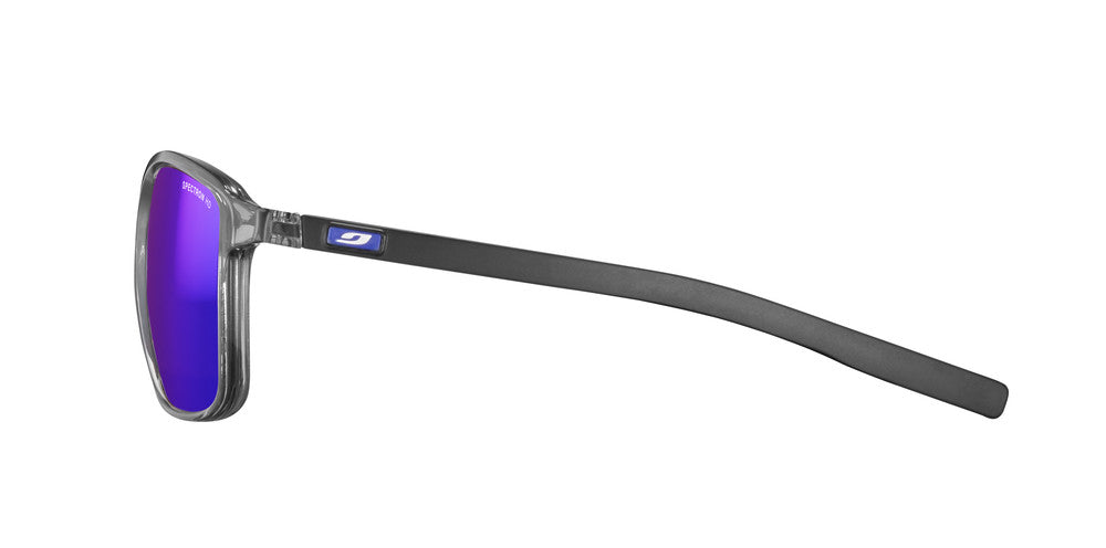 Julbo Creek Sportbrille – Grau / Schwarz Matt – Spectron HD 3 – Seitenansicht