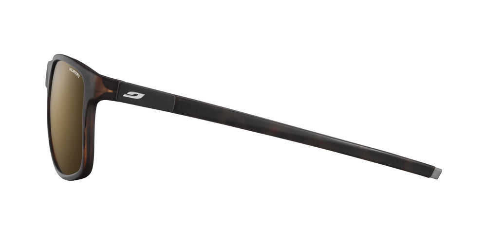Julbo The Streets Sportbrille – Schildpatt-Braun – Spectron 3 Polarized – Seitenansicht