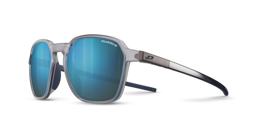 Julbo Drive Sportbrille – Grau / Braun / Dunkelblau – Spectron HD 3 Polarized – Frontansicht