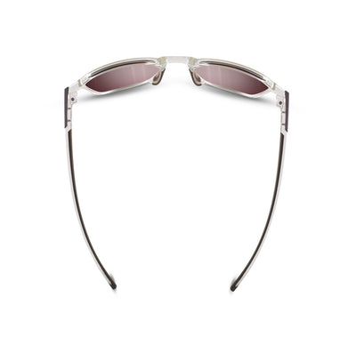 Julbo Drive Sportbrille – Kristall / Schimmernd / Dunkelbraun – Spectron HD 3 Polarized – Detailansicht