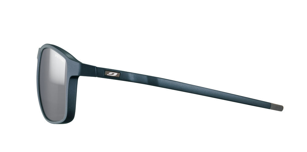Julbo Compass Sportbrille – Irisierendes Dunkelblau / Dunkelbraun – Spectron 3 – Seitenansicht