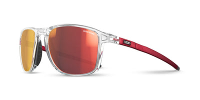 Julbo Compass Sportbrille – Kristall / Rot – Spectron 3 – Frontansicht