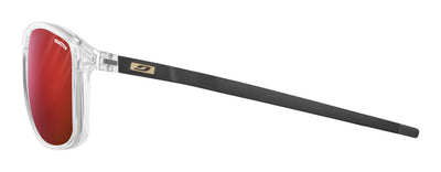 Julbo Compass Sportbrille – Kristall / Schwarz – REACTIV 0-3 High Contrast – Seitenansicht
