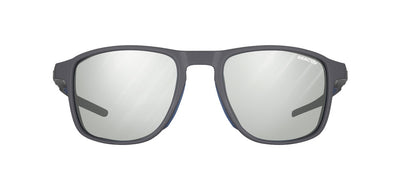 Julbo Compass Sportbrille – Schwarz Matt / Dunkelblau – REACTIV 1-3 Glare Control – Detailansicht