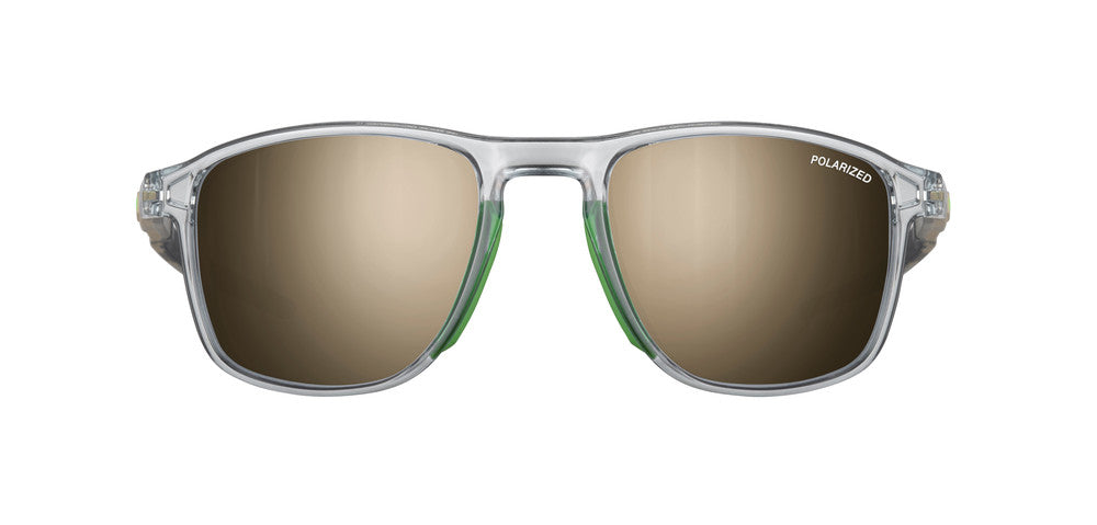 Julbo Compass Sportbrille – Grau / Tarnung / Grün – Spectron 3 Polarized – Detailansicht