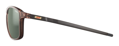 Julbo Compass Sportbrille – Braun / Dunkelgrün Army – Spectron 3 Polarized – Seitenansicht
