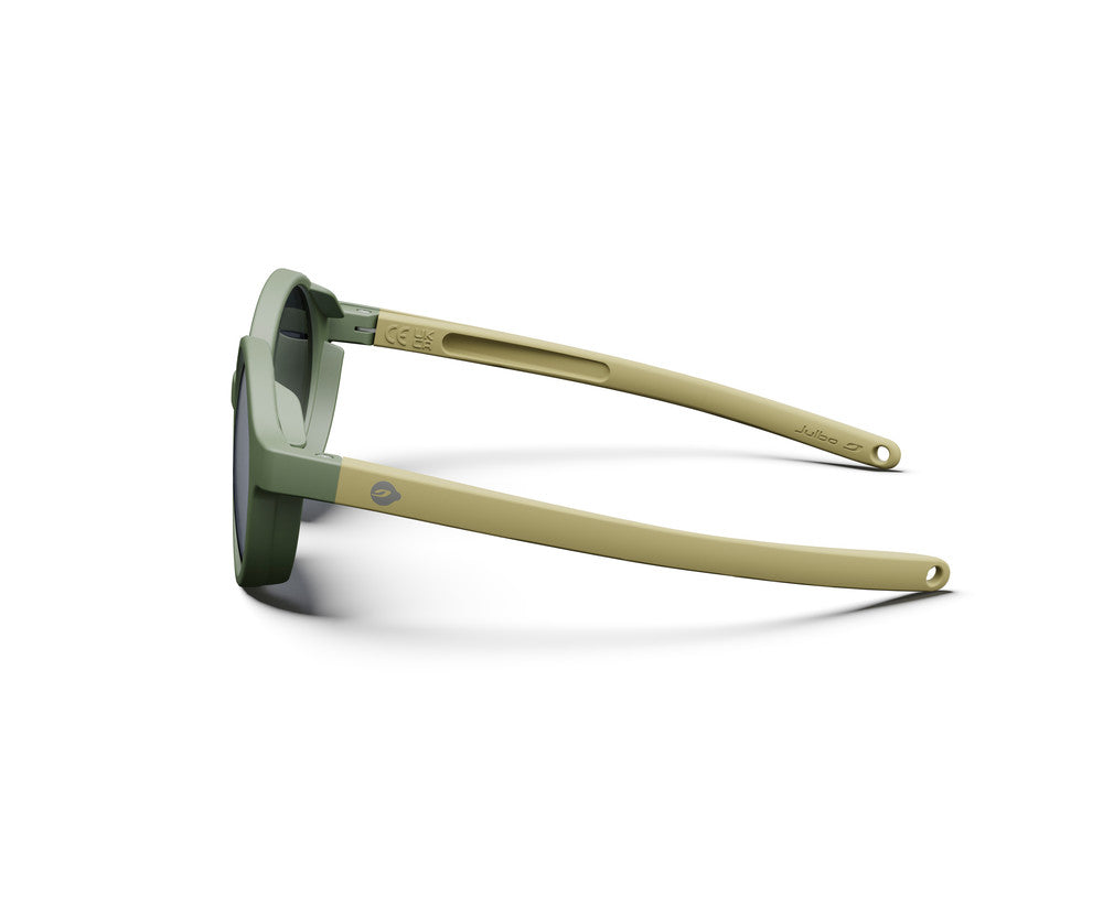 Julbo Walker Kindersonnenbrille – Grün Army / Braun – Spectron 3 – Detailansicht