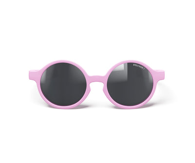Julbo Walker Kindersonnenbrille – Rosa – Spectron 3 (Flash Silber) – Detailansicht