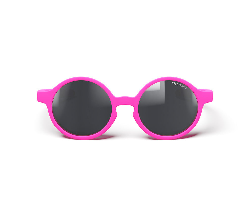 Julbo Walker Kindersonnenbrille – Neonrosa – Spectron 3 – Seitenansicht
