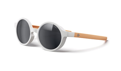 Julbo Walker Kindersonnenbrille – Hellgrau / Pfirsich – Spectron 3 – Frontansicht