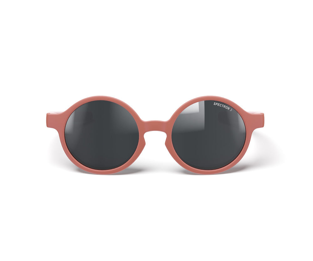 Julbo Walker Kindersonnenbrille – Rosa – Spectron 3 (Flash Silber) – Detailansicht