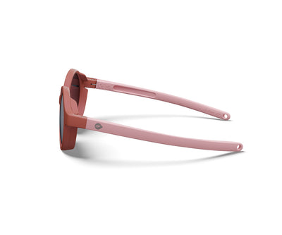 Julbo Walker Kindersonnenbrille – Rosa – Spectron 3 (Flash Silber) – Seitenansicht